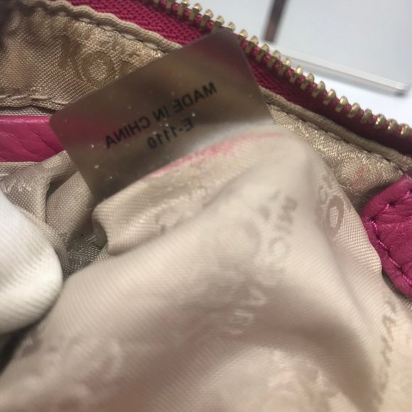 Michael Kors Leather Purple Wristlet - Picture 6 of 8